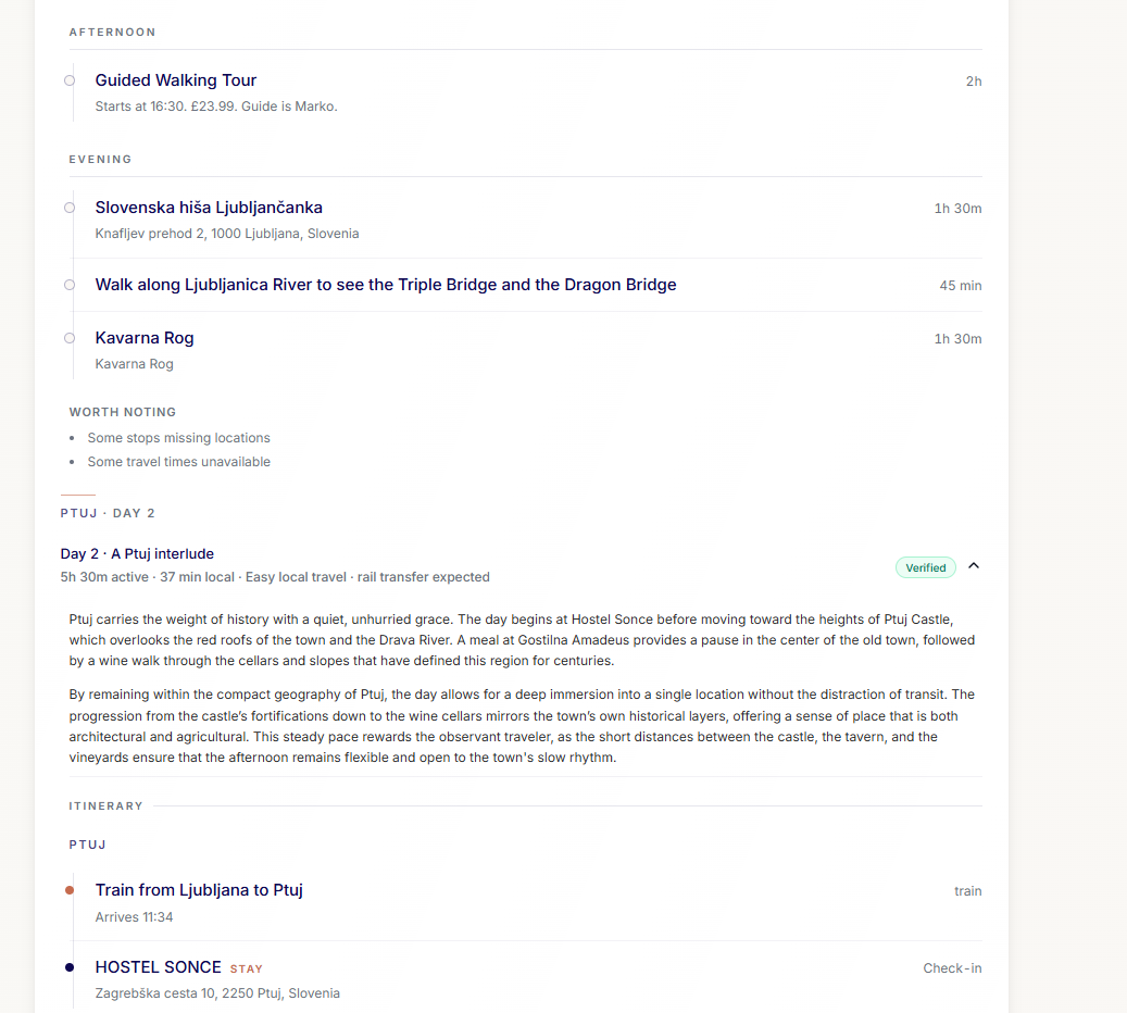 Honesty shows up inline, too
